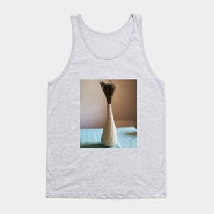 Lavender in Vase Photograph Tank Top